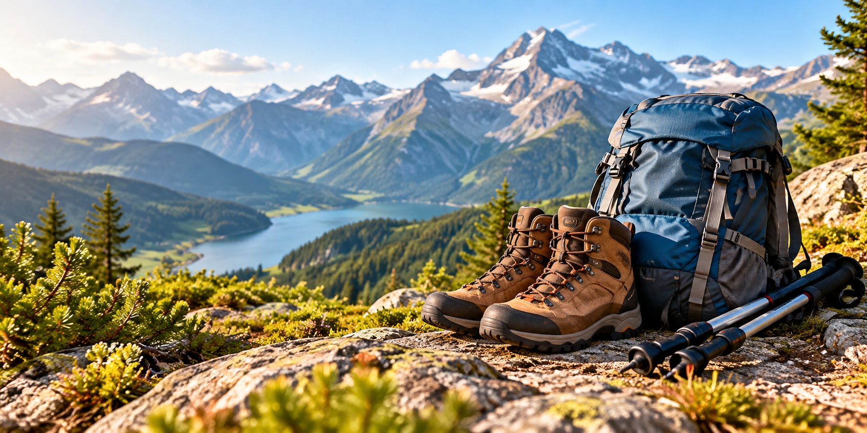 Outdoor Ausrüstung für Wandern und Abenteuer
